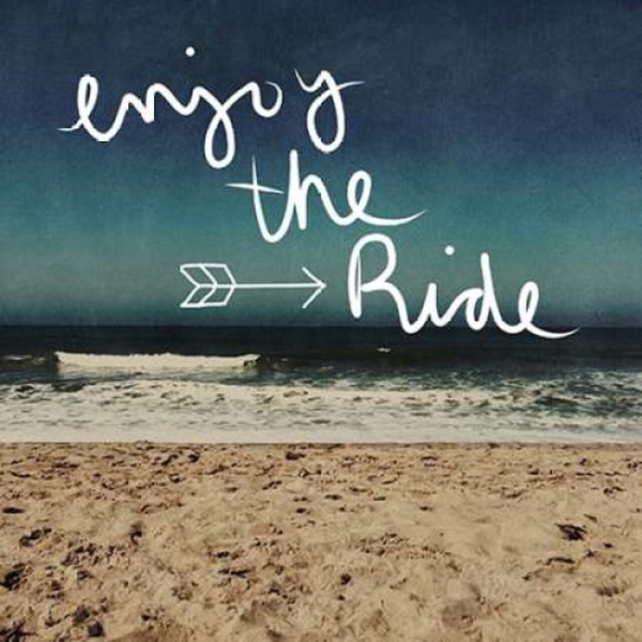 Enjoy the Ride Poster Print by Linda Woods - Item # VARPDXLW2144